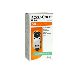 Кассета с 50 тест-полосками АККУ-ЧЕК Мобайл (Accu-Check Mobile)